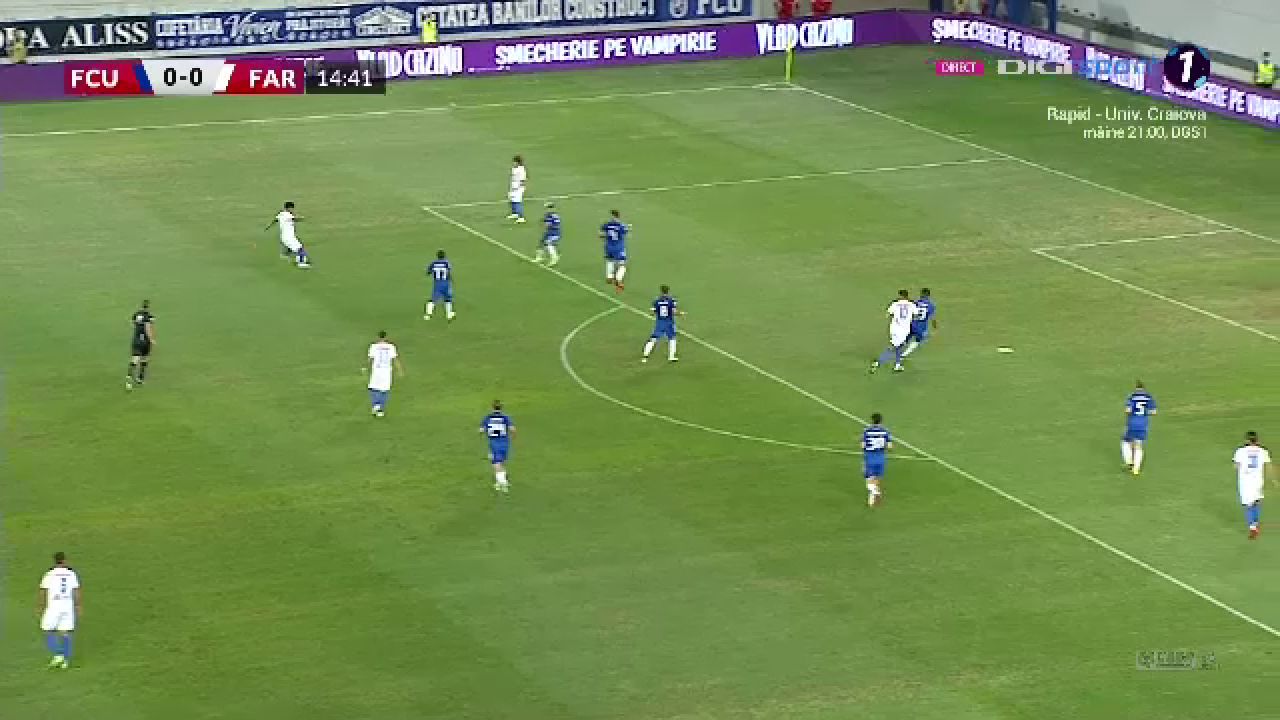 FCU Craiova - Farul Constanța 1-1 | Adrian Petre îl salvează pe Hagi și obține un punct pentru Farul _5