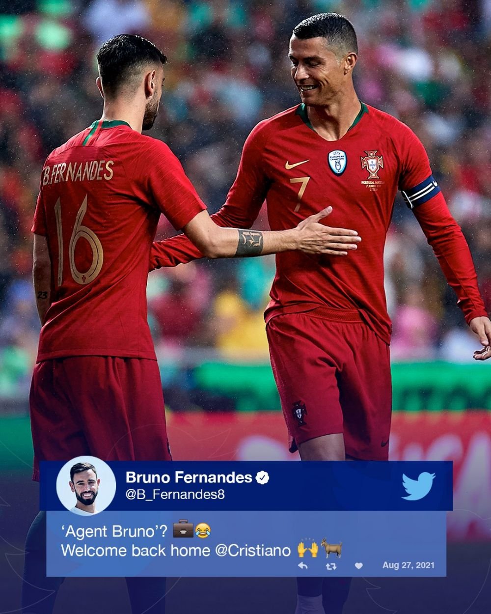 Reacția jucătorilor lui United după ce Cristiano Ronaldo a revenit pe Old Trafford_2