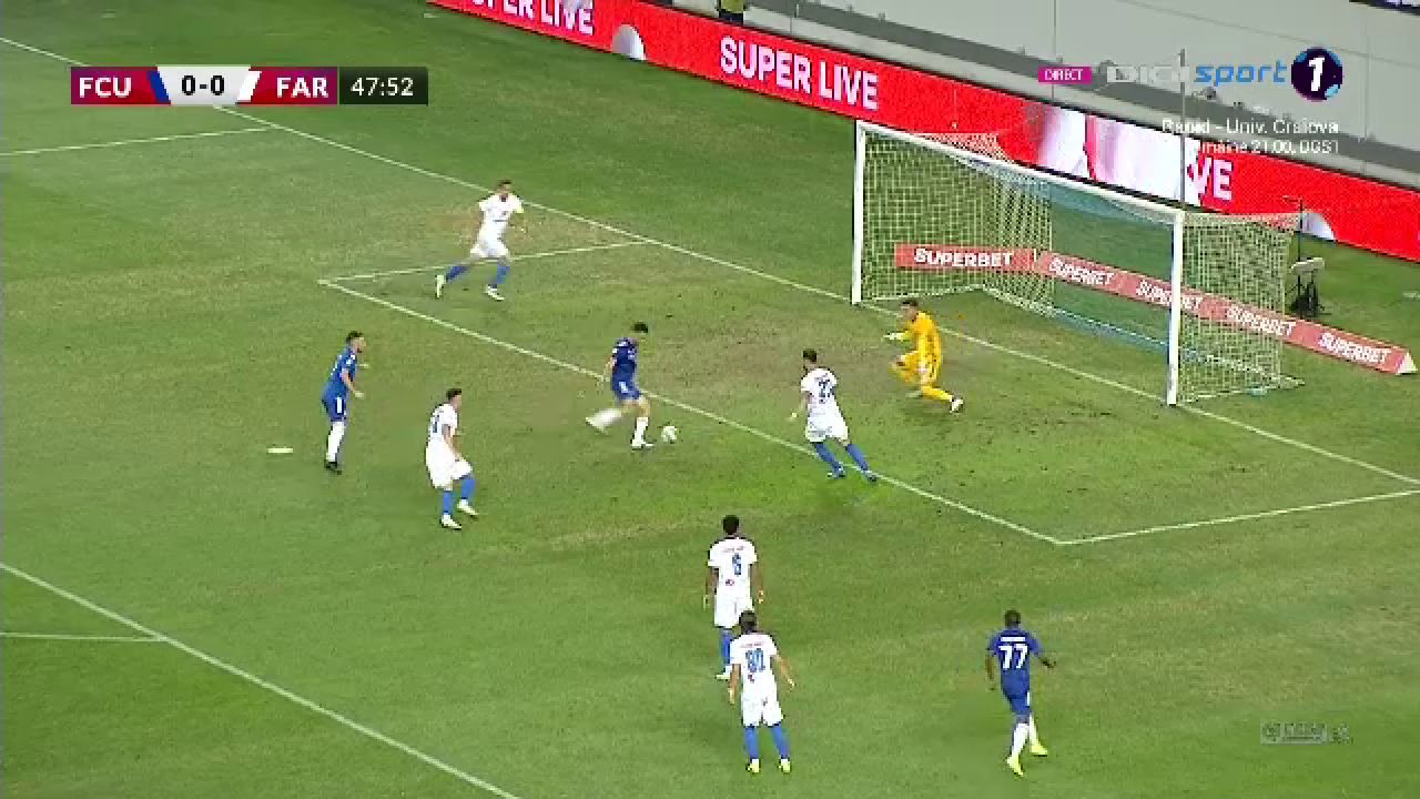 FCU Craiova - Farul Constanța 1-1 | Adrian Petre îl salvează pe Hagi și obține un punct pentru Farul _9
