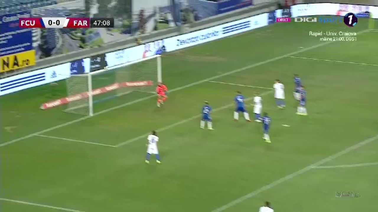 FCU Craiova - Farul Constanța 1-1 | Adrian Petre îl salvează pe Hagi și obține un punct pentru Farul _14