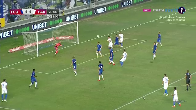  FCU Craiova - Farul Constanța 1-1 | Adrian Petre îl salvează pe Hagi și obține un punct pentru Farul _18