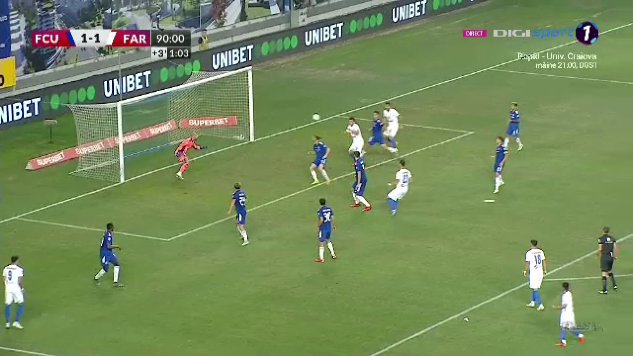 FCU Craiova - Farul Constanța 1-1 | Adrian Petre îl salvează pe Hagi și obține un punct pentru Farul _18