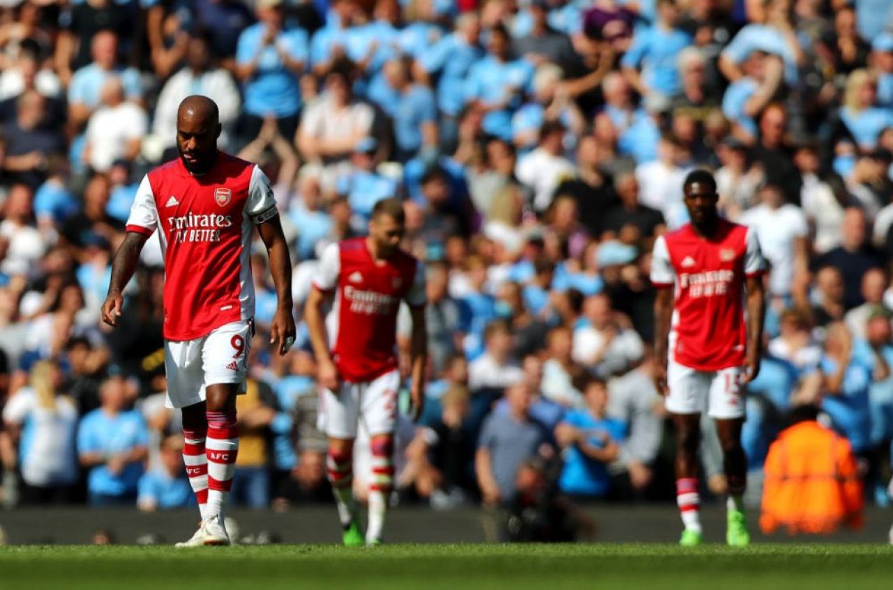 Arsenal, umilită de Manchester City! Elevii lui Pep îi trimit pe
