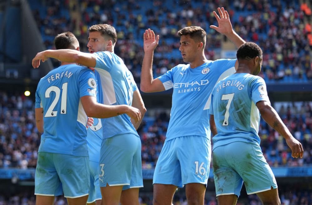 Arsenal, umilită de Manchester City! Elevii lui Pep îi trimit pe 