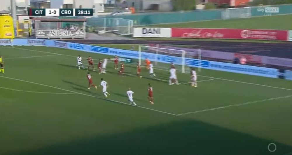 Ionuț Nedelcearu, gol pentru Crotone în etapa a doua din serie B. Românul a bifat prima reușită din acest sezon _2