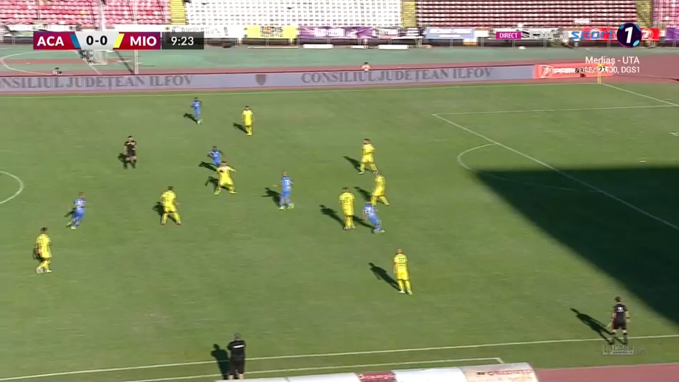 Academica - CS Mioveni 1-1 | Echipa lui Pelici trece peste FCSB în clasamentul Ligii 1 după egalul de la Clinceni_6