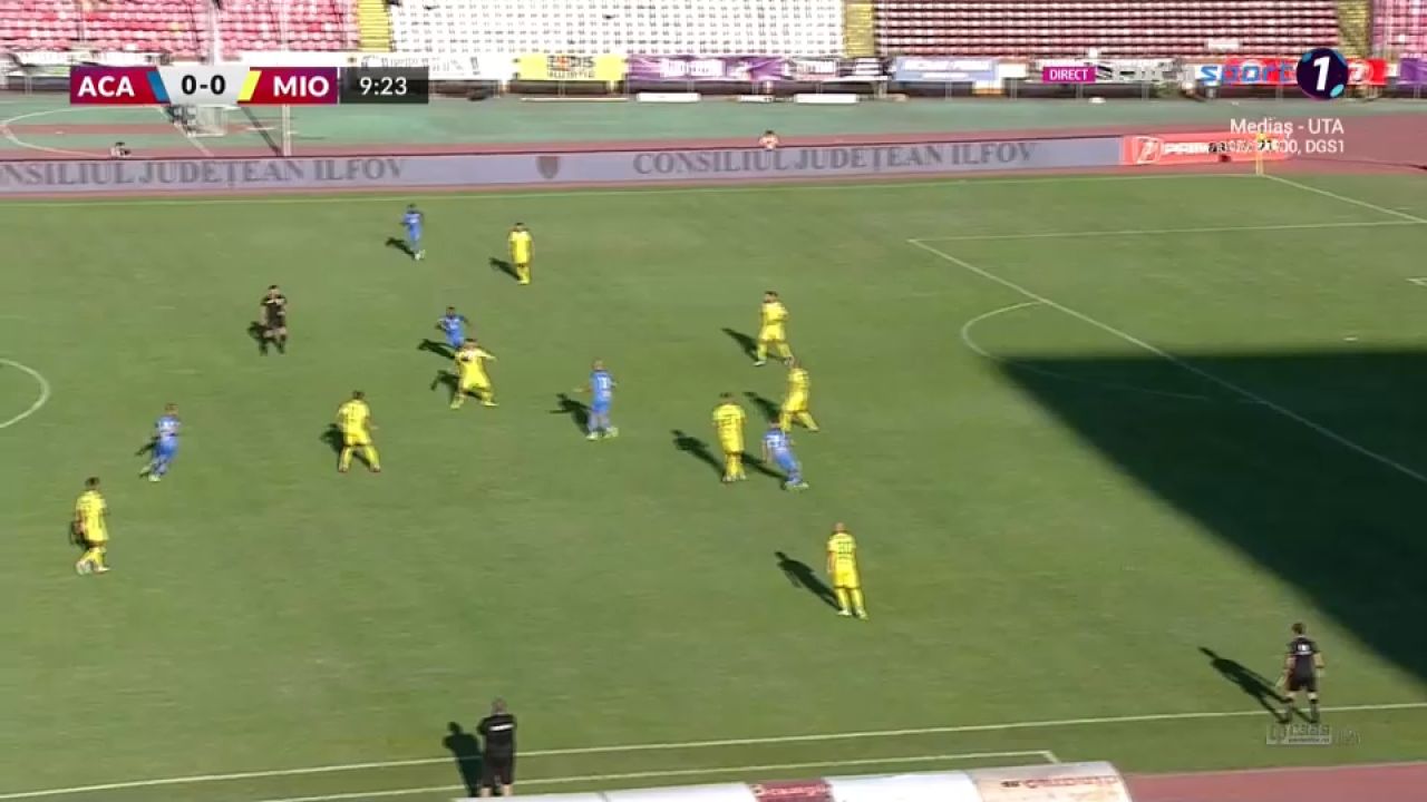 Academica - CS Mioveni 1-1 | Echipa lui Pelici trece peste FCSB în clasamentul Ligii 1 după egalul de la Clinceni_6