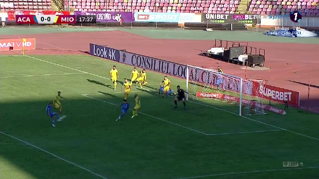 Academica - CS Mioveni 1-1 | Echipa lui Pelici trece peste FCSB în clasamentul Ligii 1 după egalul de la Clinceni_7