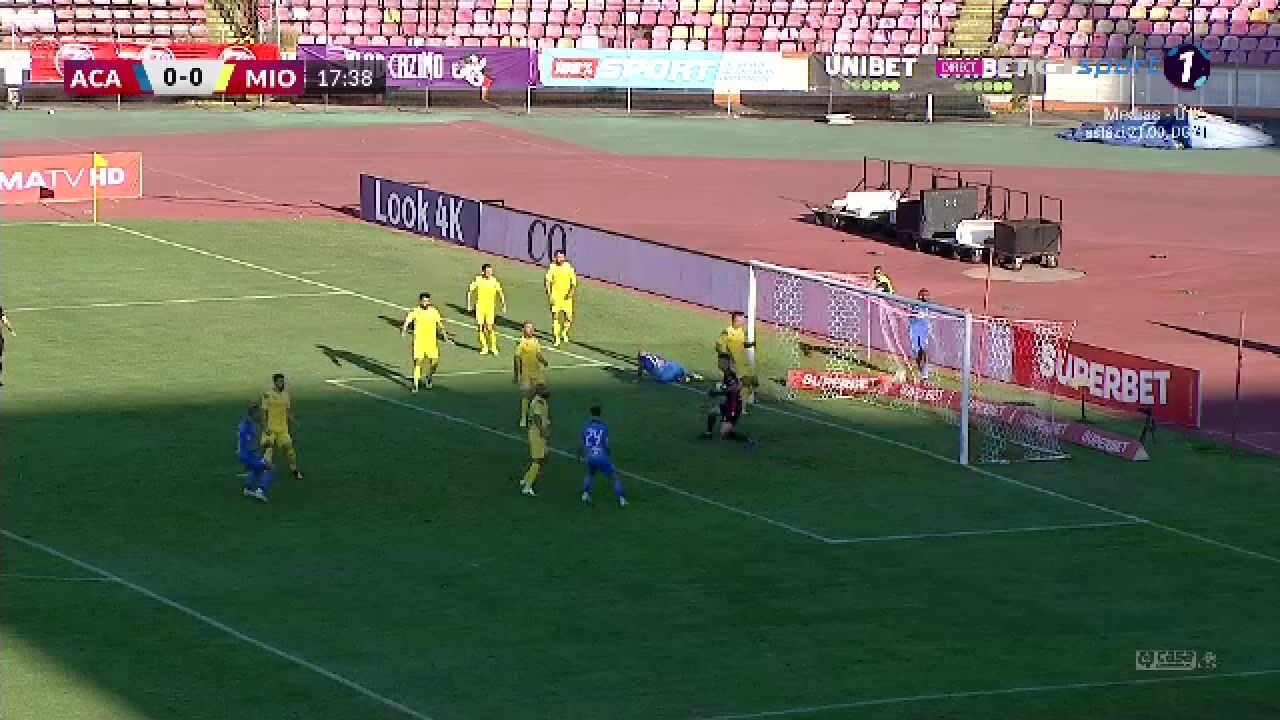 Academica - CS Mioveni 1-1 | Echipa lui Pelici trece peste FCSB în clasamentul Ligii 1 după egalul de la Clinceni_8