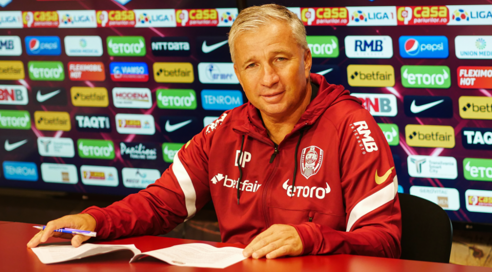Dan Petrescu a fost prezentat oficial la CFR Cluj. Mesajul campioanei despre staff-ul 