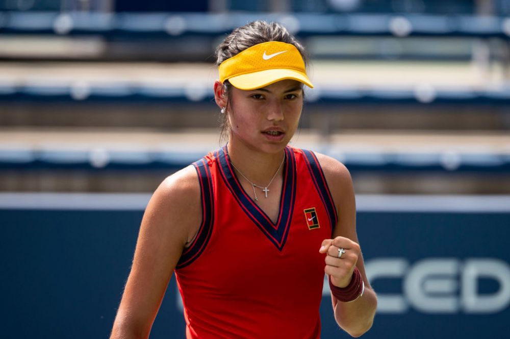 Emma Răducanu, dialog în română cu unul dintre fanii prezenți în tribune la US Open_9