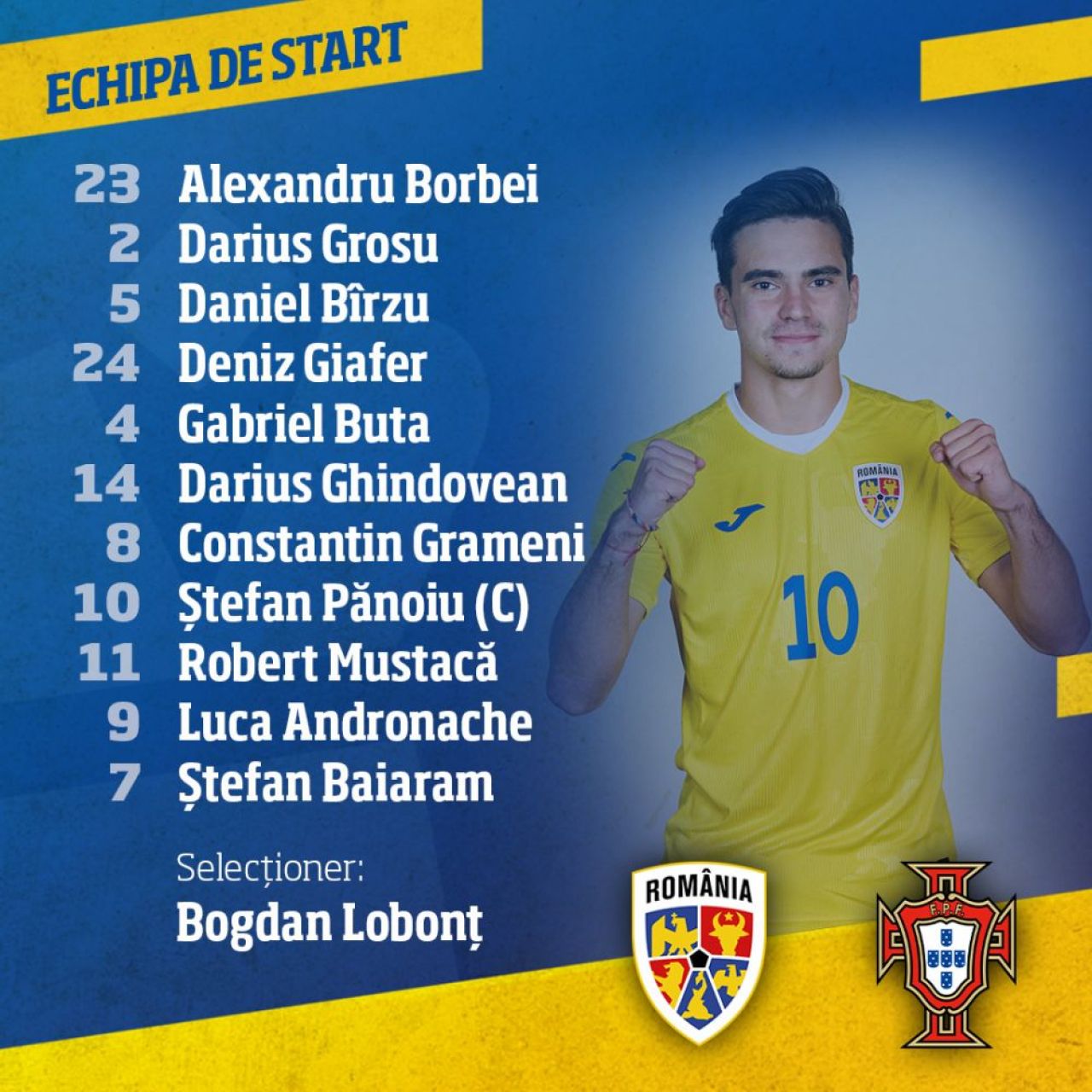 România U20 – Portugalia U20 2-1! Lobonț, debut cu victorie pe banca tricolorilor U20_7