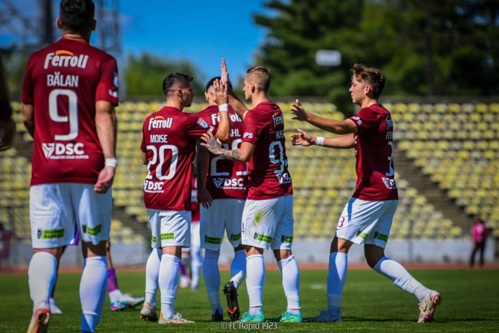 Stahl, debut cu stil pentru Rapid. Cum s-a terminat meciul-test al giuleștenilor cu FC Argeș _5