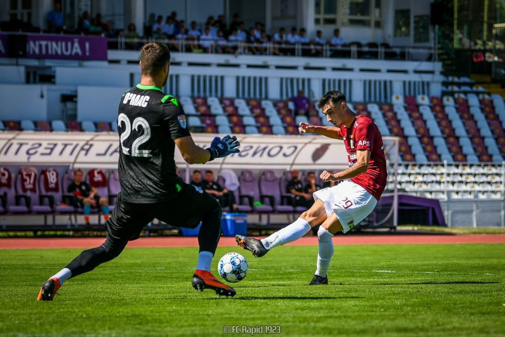Stahl, debut cu stil pentru Rapid. Cum s-a terminat meciul-test al giuleștenilor cu FC Argeș _6
