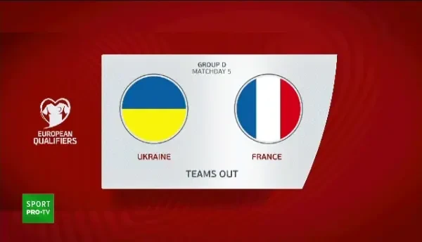 &Icirc;ncă un pas greșit pentru campioana mondială: Ucraina 1-1 Franța! Victorie clară pentru Țările de Jos! Aici rezumatele