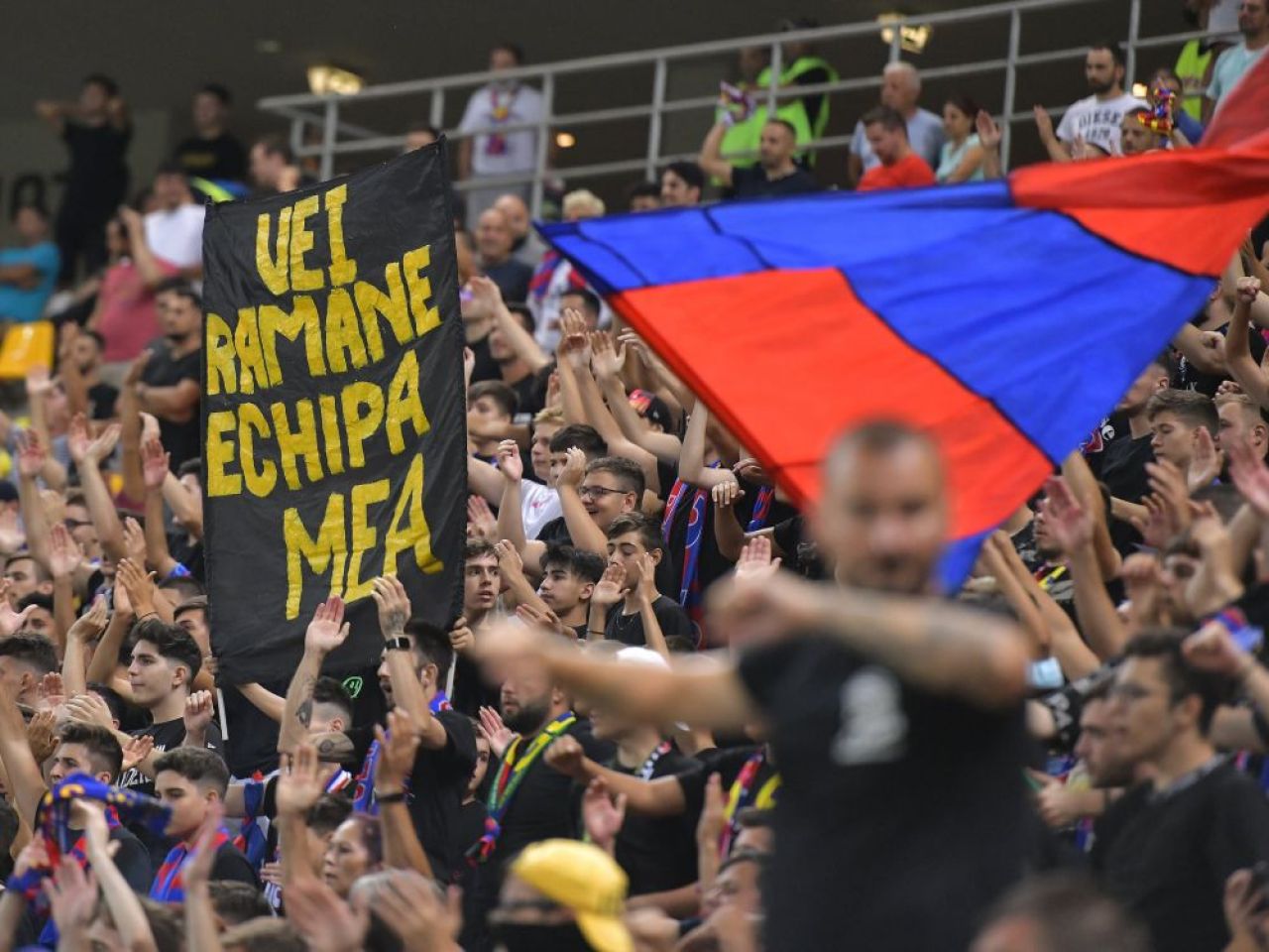 Se anunță spectacol total la derbiul FCSB - Dinamo! „Roș-albaștrii” vor să umple arena. Câte bielete au primit „câinii”_2
