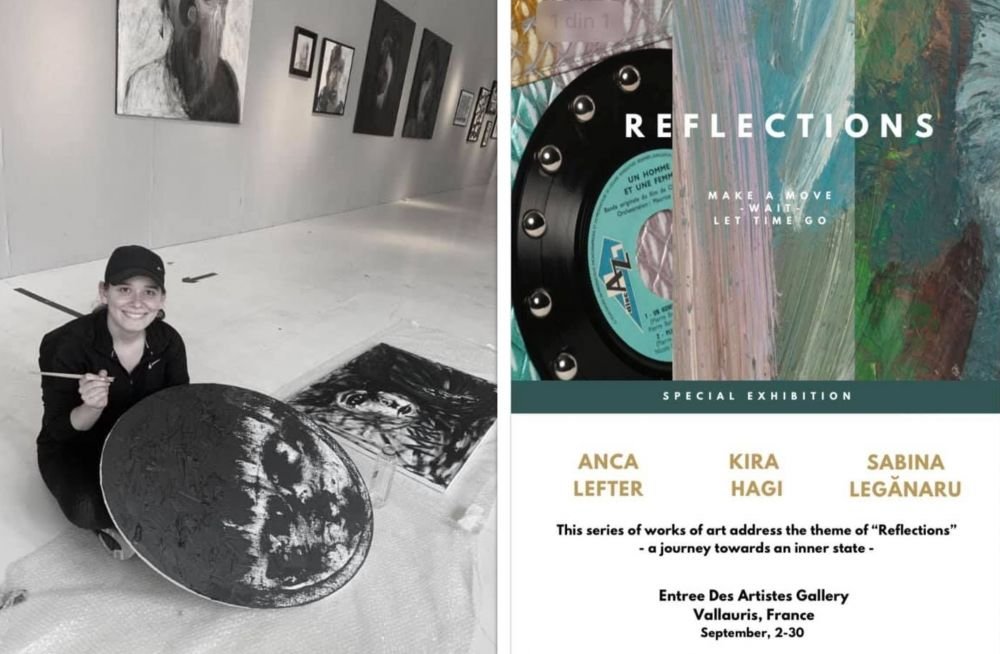 Kira Hagi are expoziție pe Coasta de Azur! Picturile sale au ajuns aproape de Muzeul Picasso din Franța_7