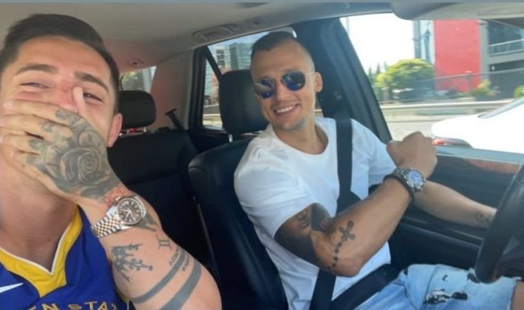 FOTO | Steliano Filip s-a pozat alături de noul transfer al lui Dinamo: &rdquo;Din nou &icirc;mpreună&rdquo;