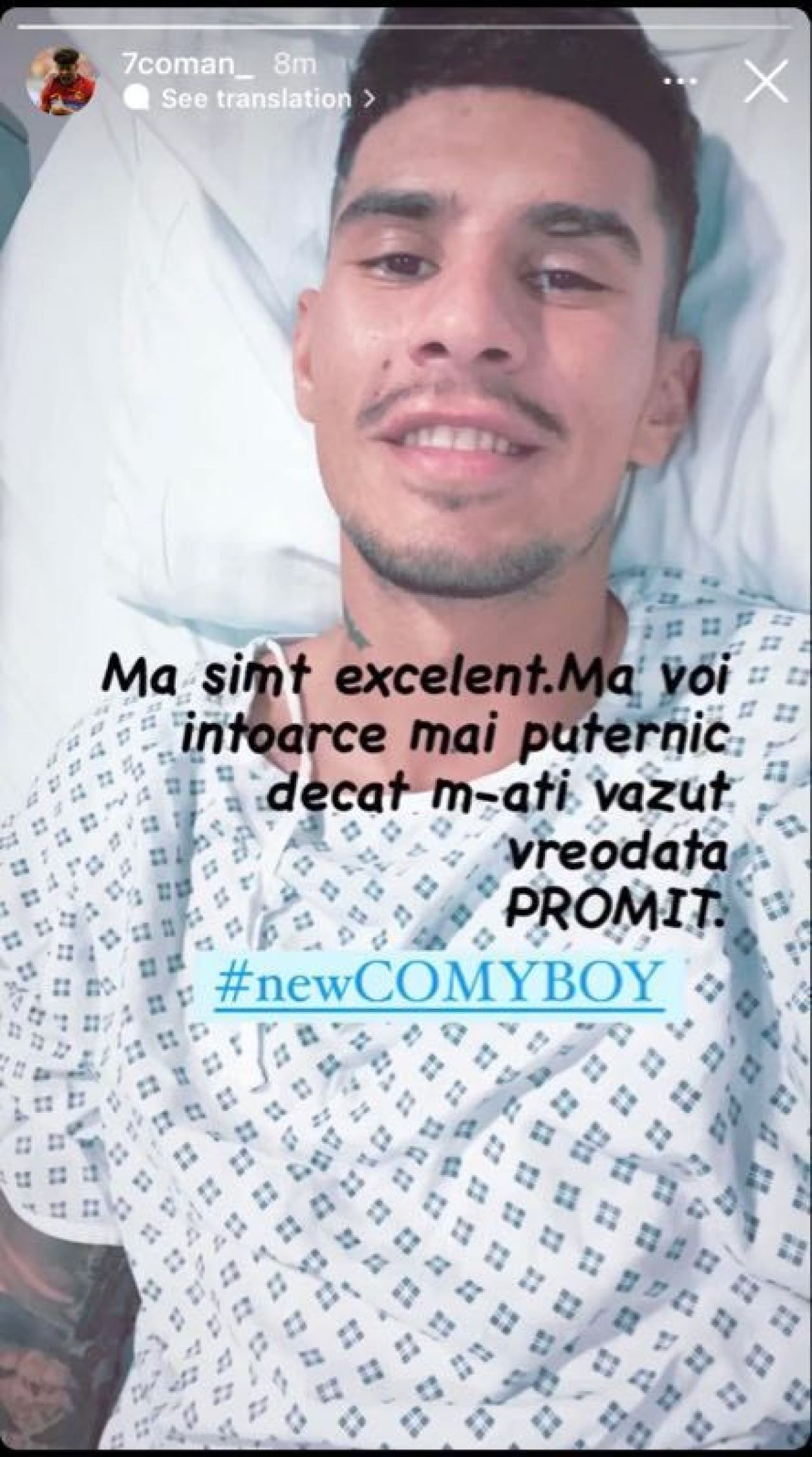 Florinel Coman s-a operat la Londra după accidentarea suferită! Prima reacție a jucătorului _2