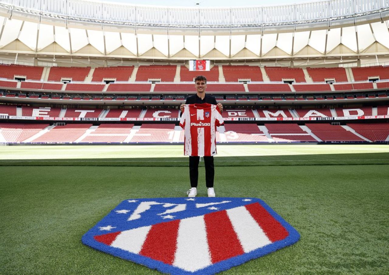Griezmann i-a uimit pe toți când a fost prezentat la Atletico Madrid! Schimbarea radicală de look a francezului _4