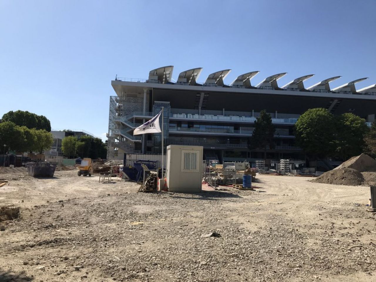 La Roland Garros nu se mai joacă tenis! Cum a fost reamenajată Arena Philippe Chatrier pentru o gală de box de senzație_2