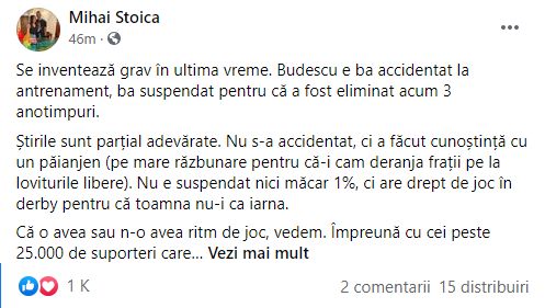 Mihai Stoica lămurește situația lui Budescu. Mesajul pentru fanii FCSB-ului_3