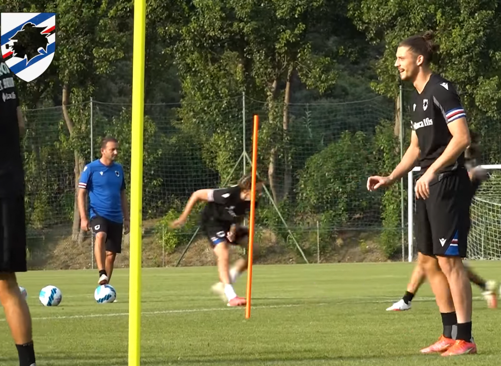 Drăgușin, prezentat oficial la Sampdoria: „M-am pregătit alături de mari fundași și campioni europeni”_4