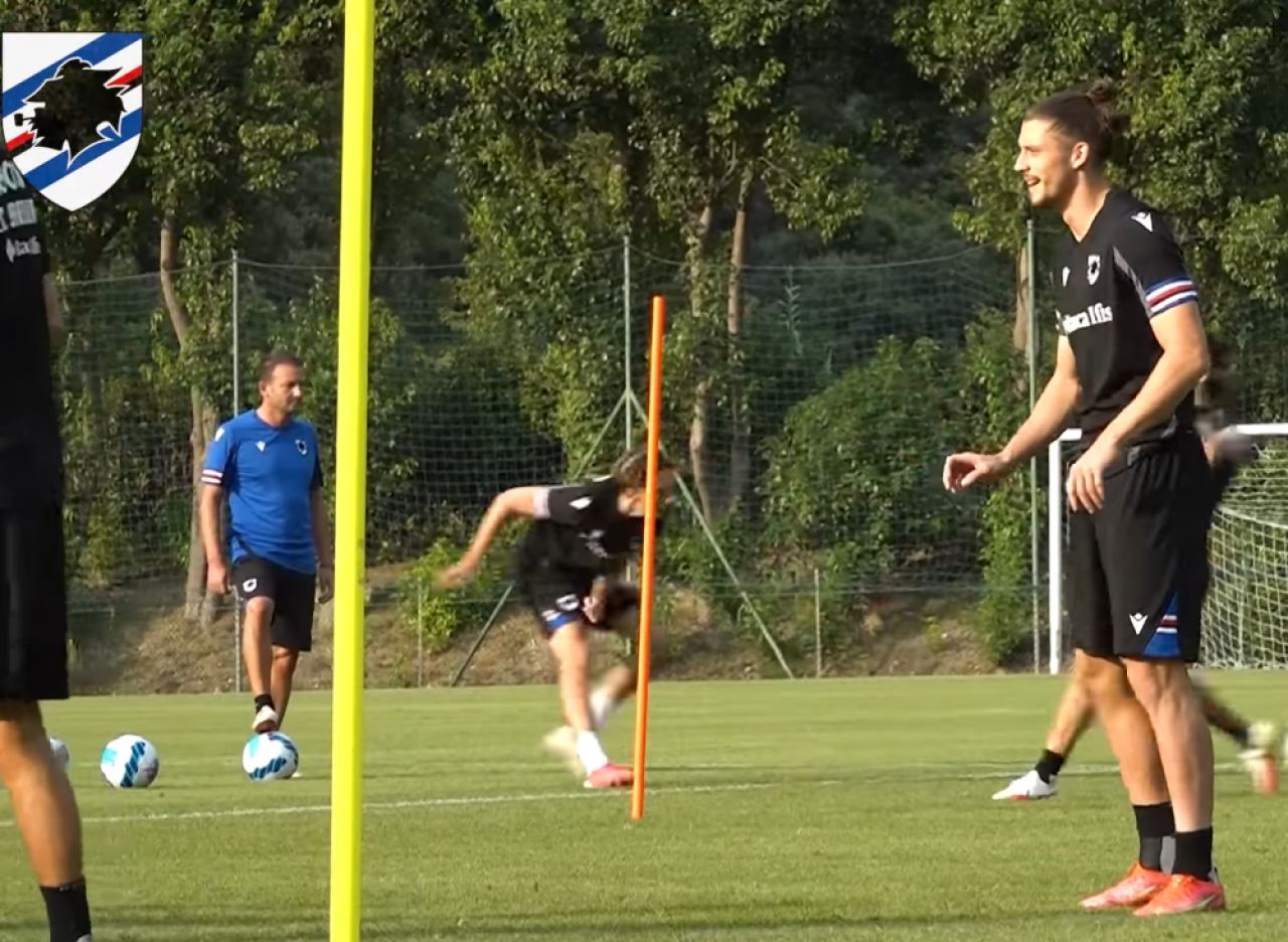 Drăgușin, prezentat oficial la Sampdoria: „M-am pregătit alături de mari fundași și campioni europeni”_4