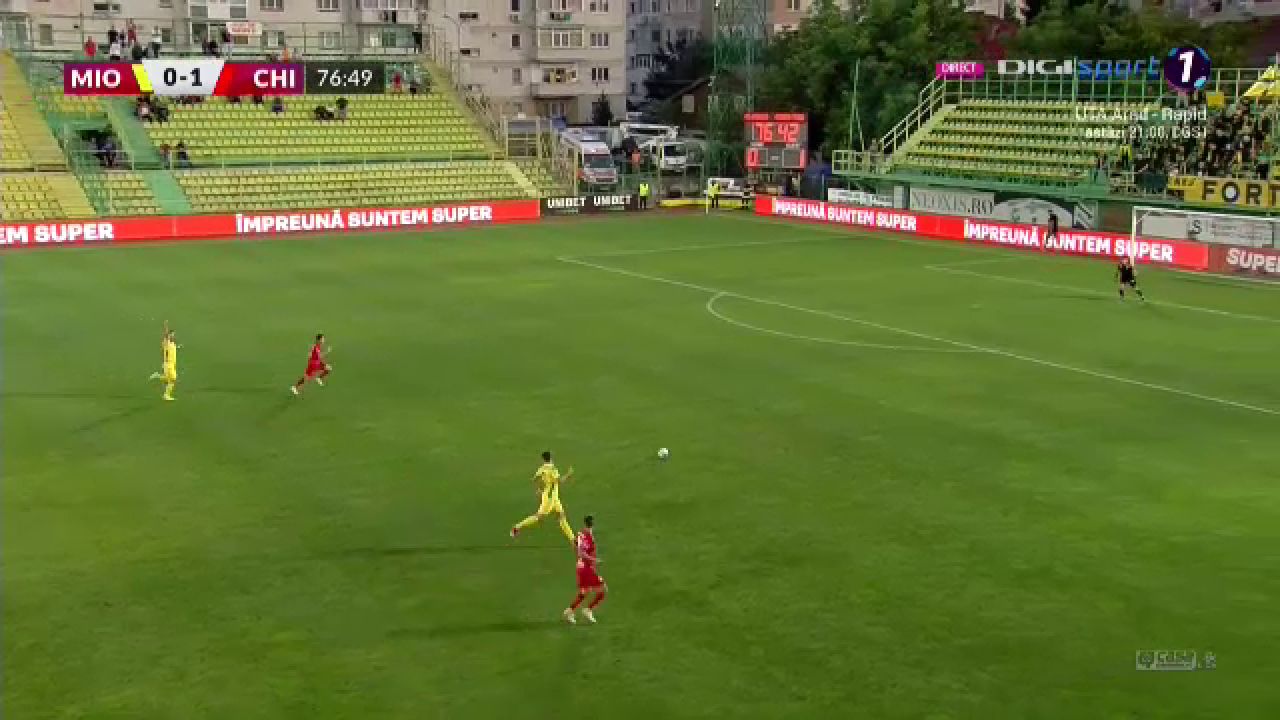 CS Mioveni - Chindia 0-1 | Popadiuc îi aduce victoria lui Emil Săndoi cu o execuție superbă _6