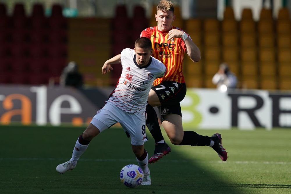 A răbufnit la națională, și-a cerut scuze, iar acum se simte în largul lui la Cagliari. Răzvan Marin, pasă de gol_2