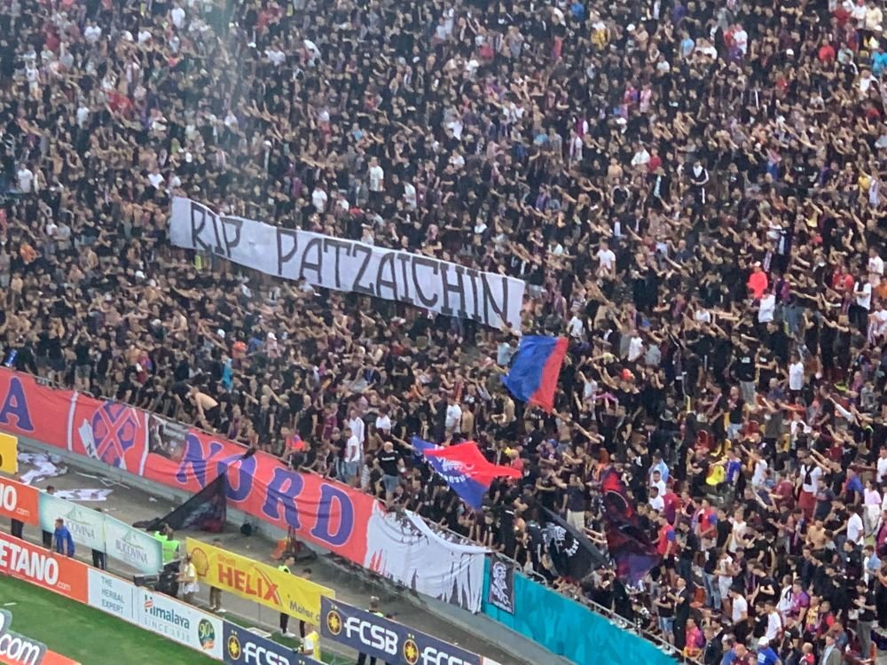 Gest rafinat al fanilor FCSB-ului pentru legenda clubului Dinamo, Ivan Patzaichin_3