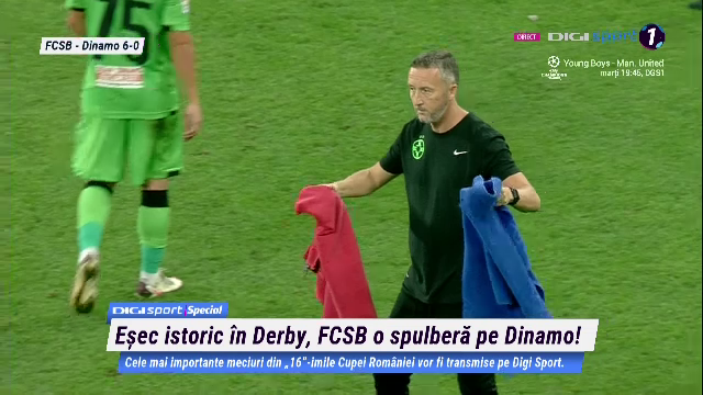 Dinamoviștii, luați peste picior de MM Stoica la finalul meciului! Gestul făcut de managerul general al FCSB