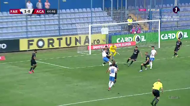 Farul a distrus-o pe Academica, 5-0! Betancour, cu un hat-trick, Petre și Sali au semnat golurile gazdelor