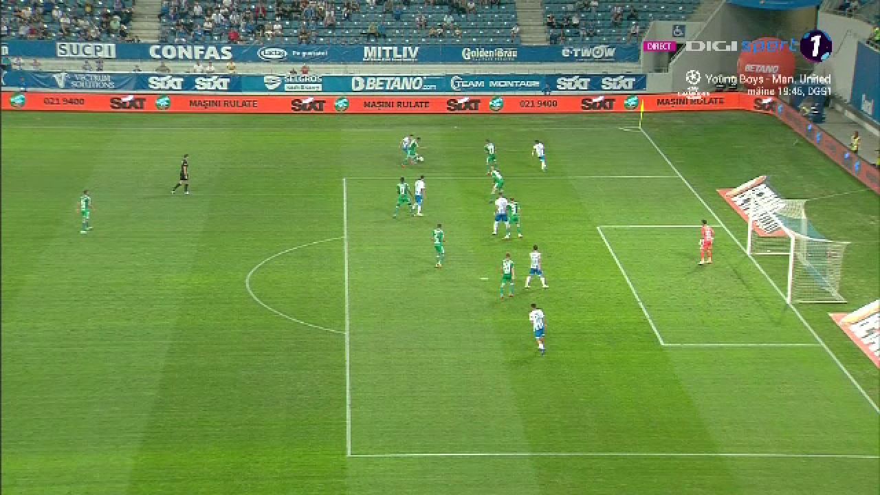 Erori imense de arbitraj la Universitatea Craiova - Sepsi! Golurile din prima repriză s-au înscris din ofsaid _4