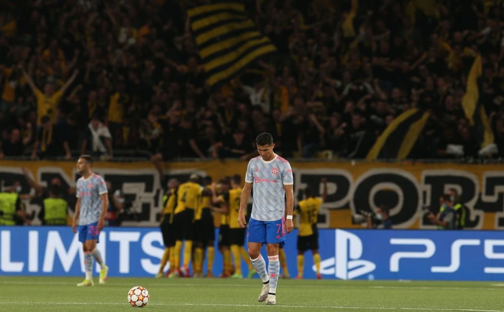 Reacția lui Cristiano Ronaldo după înfrângerea cu Young Boys. Manchester United a pierdut în ultimul minut _3