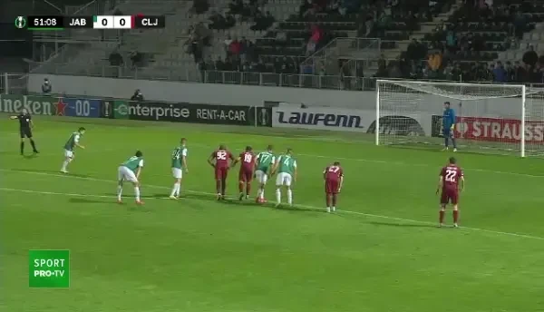 GOL JABLONEC! Pilar îl învinge fără probleme pe Bălgrădean și deschide scorul!