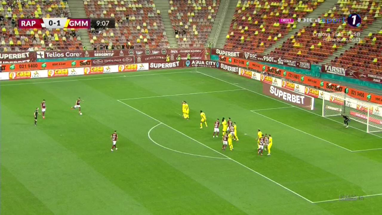 Rapid - Gaz Metan 1-2. Giuleștenii, al treilea meci la rând fără victorie în Liga 1_4