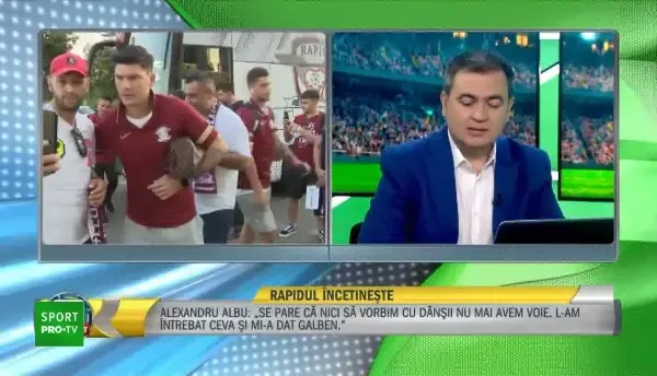 Ilie Poenaru a dezvăluit cum a câștigat meciul cu Rapid și de ce nu a stat pe bancă: ”I-am lăsat să facă asta”