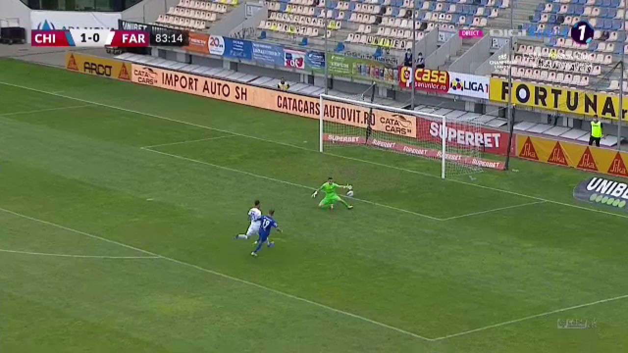 Chindia - Farul 2-0 | Daniel Popa s-a distrat cu apărarea echipei lui Hagi! „Dublă” înscrisă de jucătorul Chindiei _3