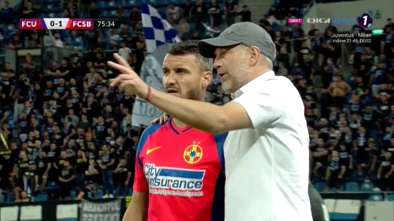 Constantin Budescu a debutat pentru FCSB. Mijlocașul a intrat pe teren în meciul cu FCU Craiova _10