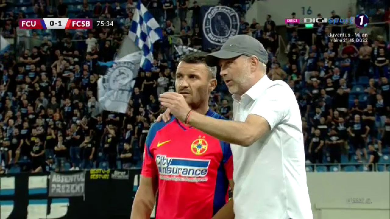 Constantin Budescu a debutat pentru FCSB. Mijlocașul a intrat pe teren în meciul cu FCU Craiova _14