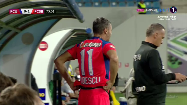 Constantin Budescu a debutat pentru FCSB. Mijlocașul a intrat pe teren în meciul cu FCU Craiova _17