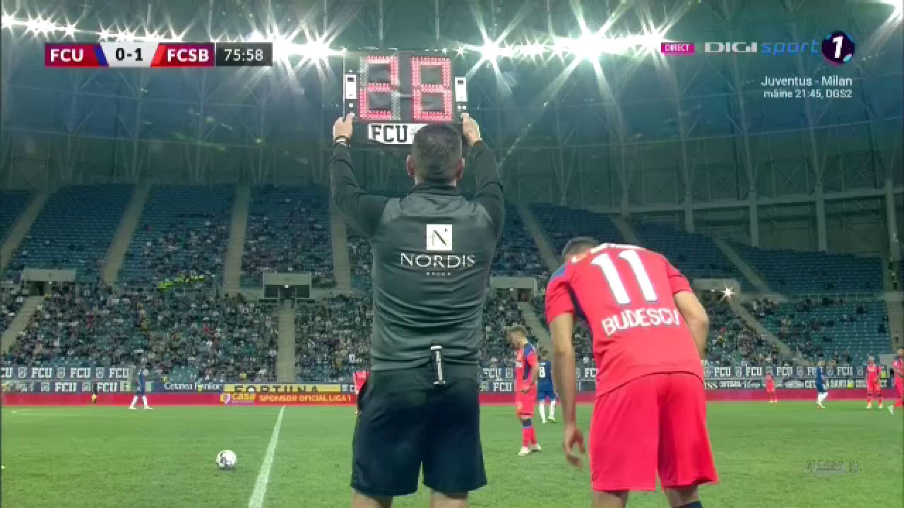 Constantin Budescu a debutat pentru FCSB. Mijlocașul a intrat pe teren în meciul cu FCU Craiova _18