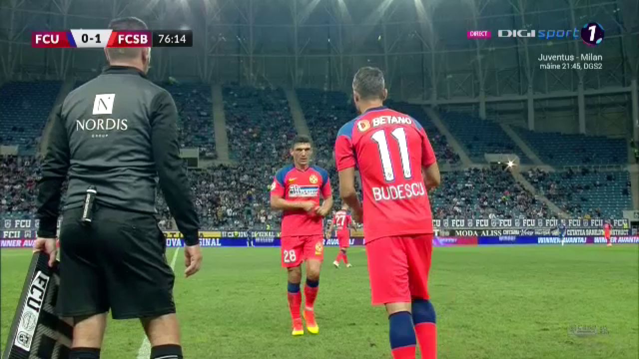 Constantin Budescu a debutat pentru FCSB. Mijlocașul a intrat pe teren în meciul cu FCU Craiova _19