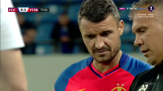 Primele reacții ale lui Budescu după ce a debutat la FCSB, în victoria cu FCU Craiova: 
