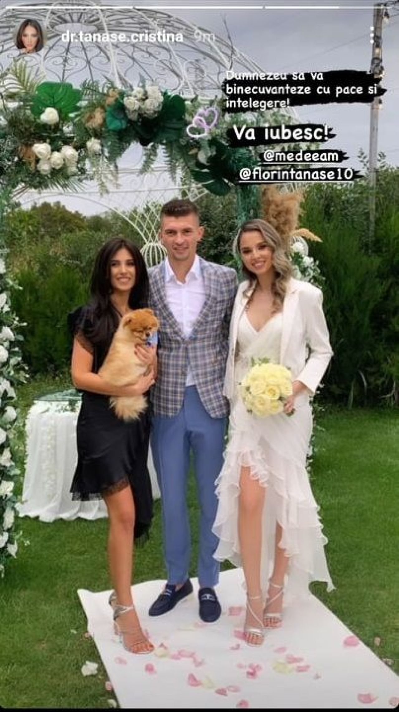 Florin Tănase s-a căsătorit cu Medeea Turcescu! Soția căpitanului de la FCSB, strălucitoare! _2