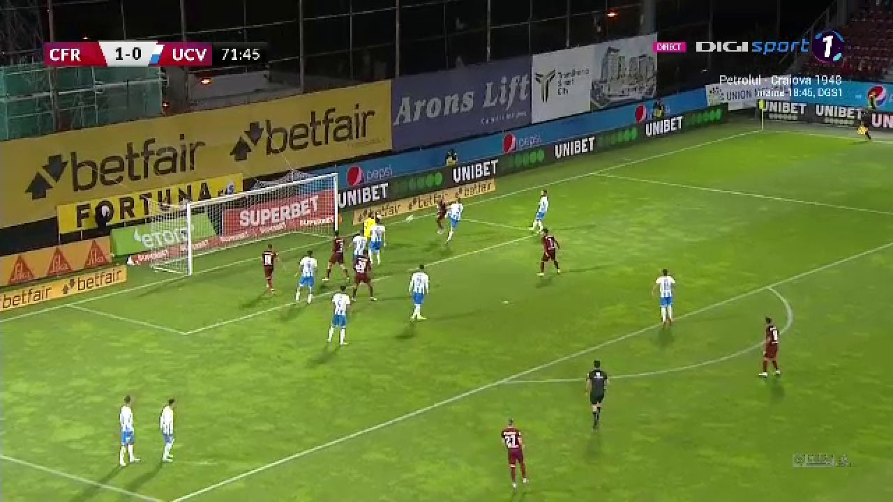 CFR Cluj - Universitatea Craiova 1-0 | Burcă îi aduce prima victorie lui Petrescu de la revenirea în Gruia _16