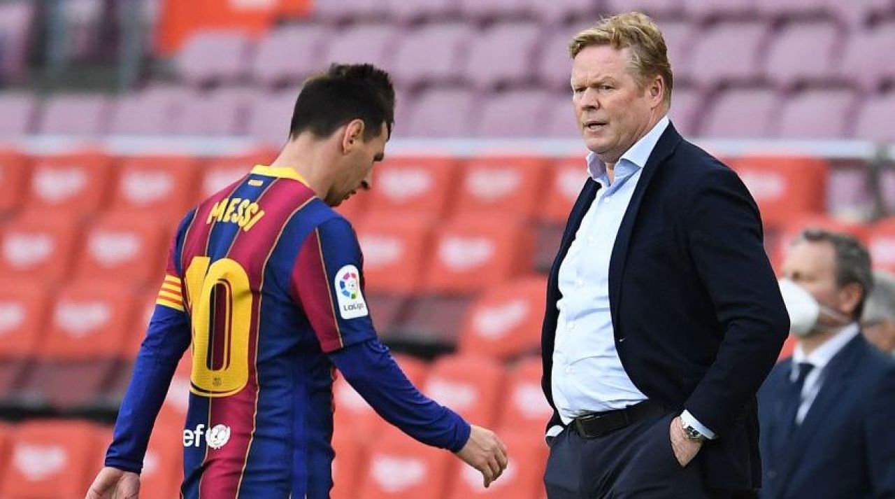 Koeman plânge după Messi: