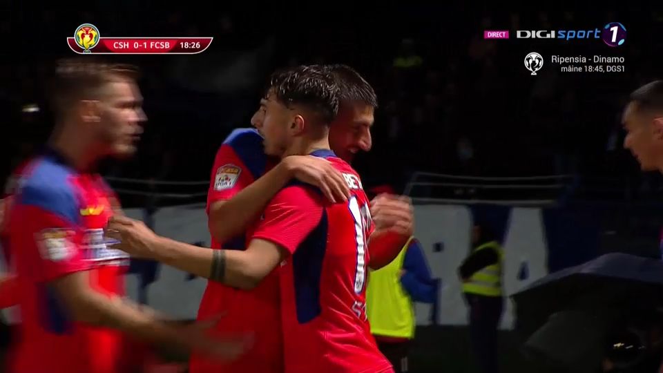 CS Hunedoara - FCSB 3-5 | Chin și jale la Hunedoara! FCSB se impune în prelungiri după ce gazdele au revenit de la 0-3! Aici ce s-a întâmplat _7