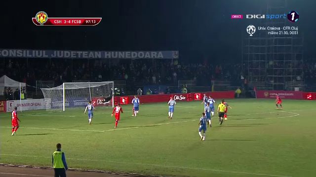 CS Hunedoara - FCSB 3-5 | Chin și jale la Hunedoara! FCSB se impune în prelungiri după ce gazdele au revenit de la 0-3! Aici ce s-a întâmplat _19